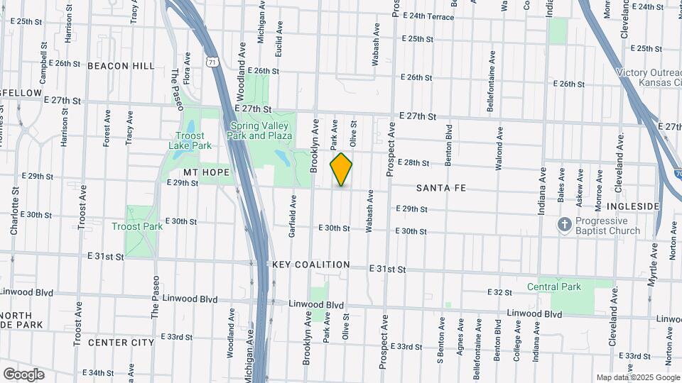 2311 E 29th St Map and Location Details