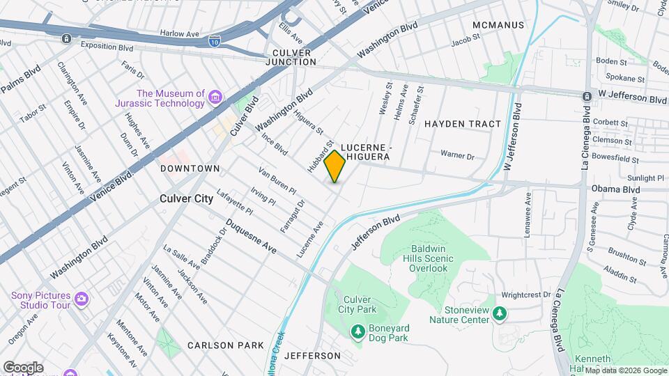 4178 Ince Blvd, Unit #B Mapa y Detalles de la Ubicación