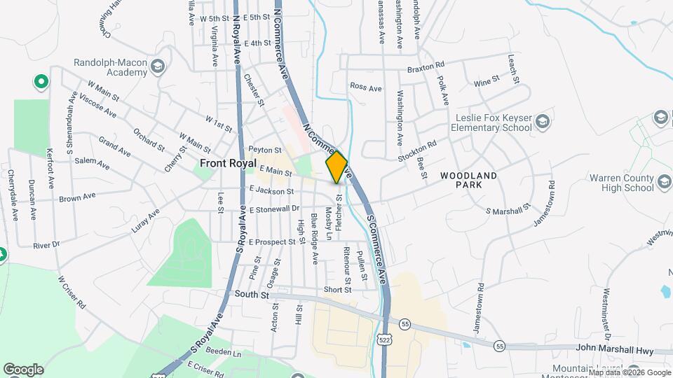 529-a E Main St Map and Location Details