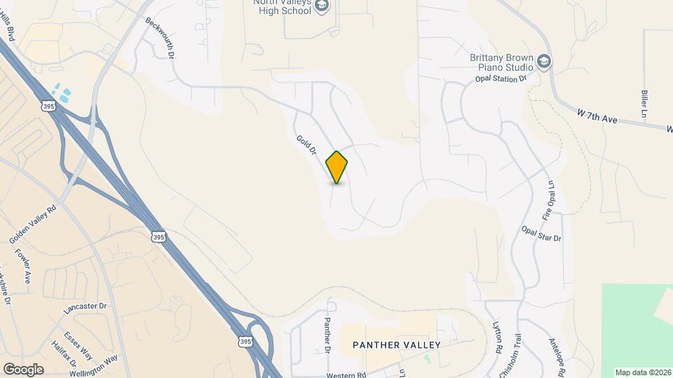 7524 Gold Ct Map and Location Details