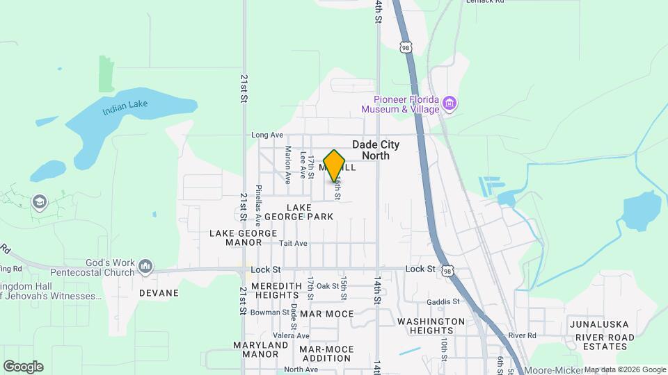 15301 16th St Mapa y Detalles de la Ubicación