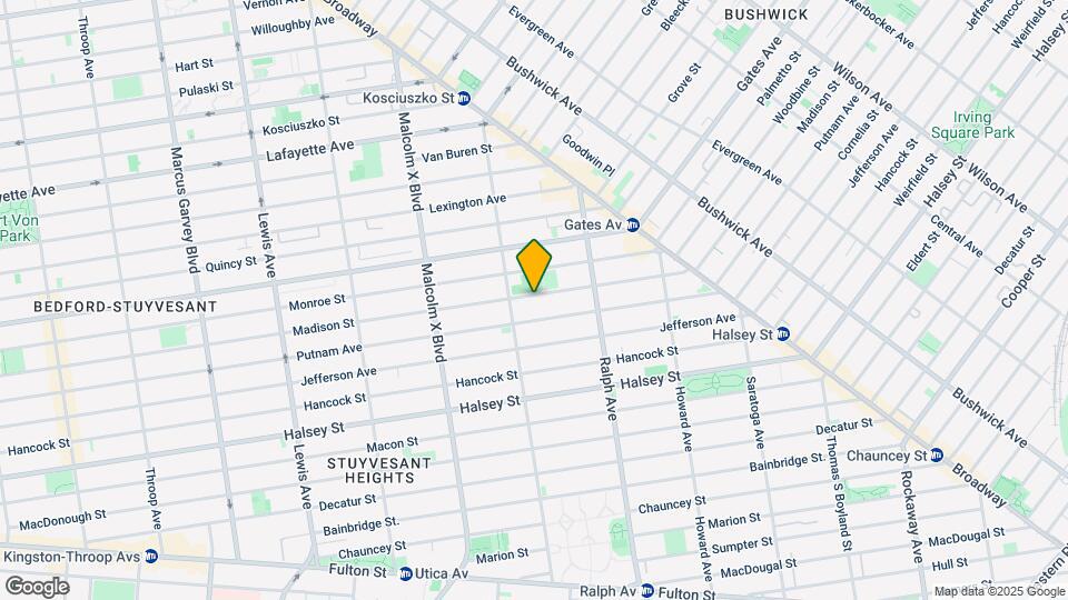 790 Madison St Map and Location Details