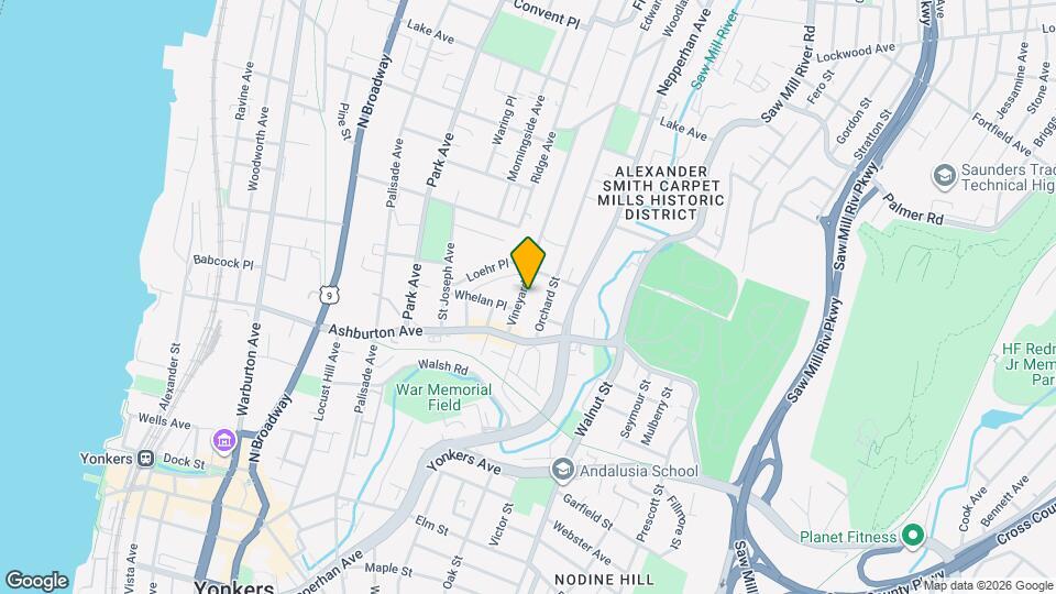 28 Vineyard Ave, Unit 1 Map and Location Details