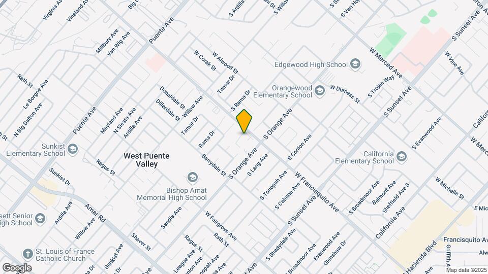 14622 Francisquito Ave Map and Location Details