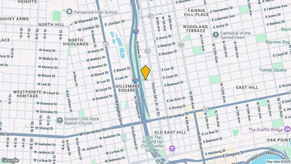 1214 N Hayne St Map and Location Details