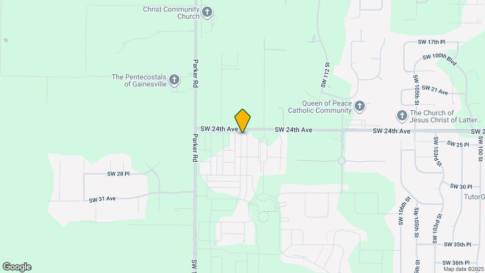 11825 SW 24th Ln Map and Location Details