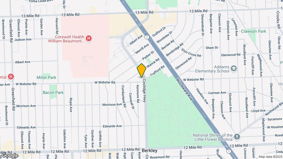 3208 W Webster Rd Map and Location Details