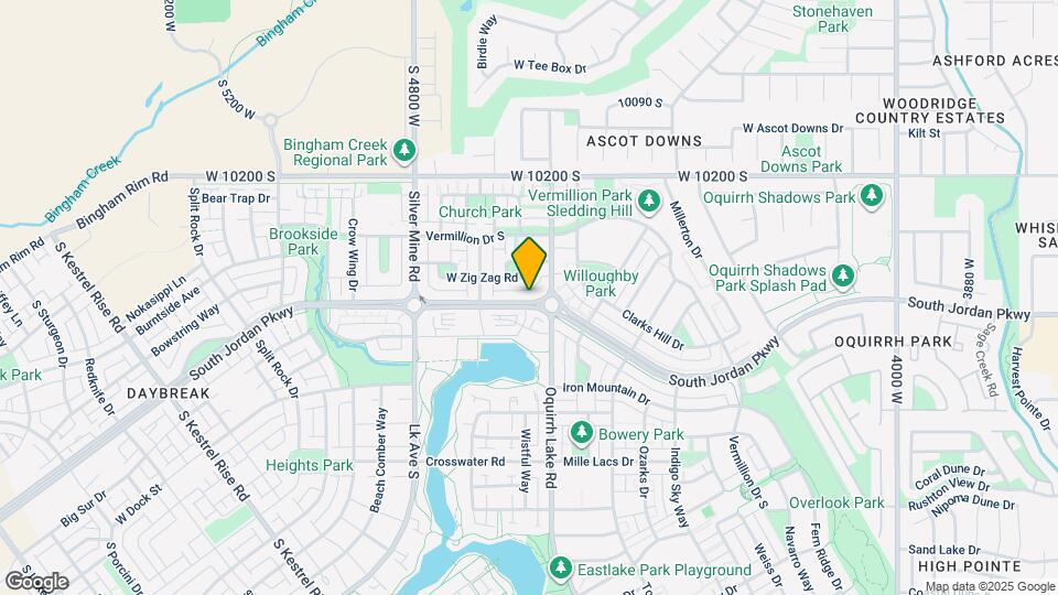 4602 S Jordan Pkwy Map and Location Details