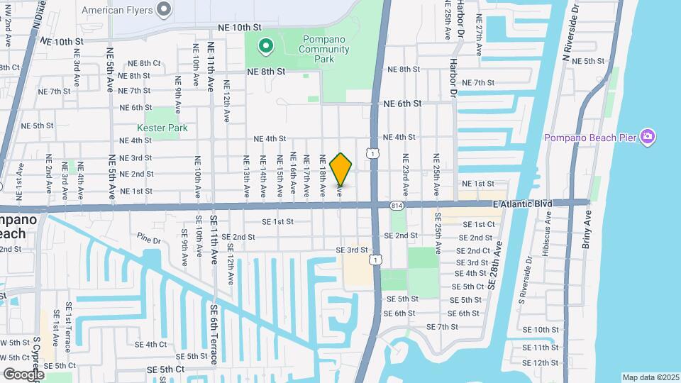 20 NE 19th Ave Map and Location Details