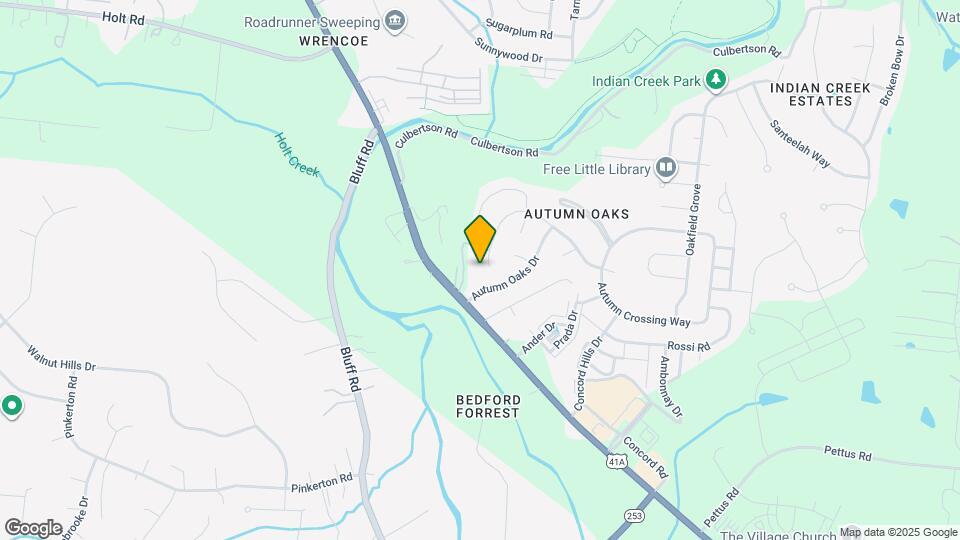 6960 Scarlet Ridge Dr Map and Location Details