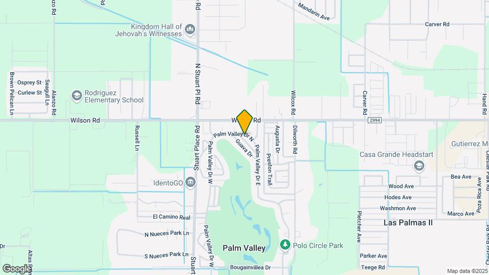 5403 Palm Valley Dr N Map and Location Details