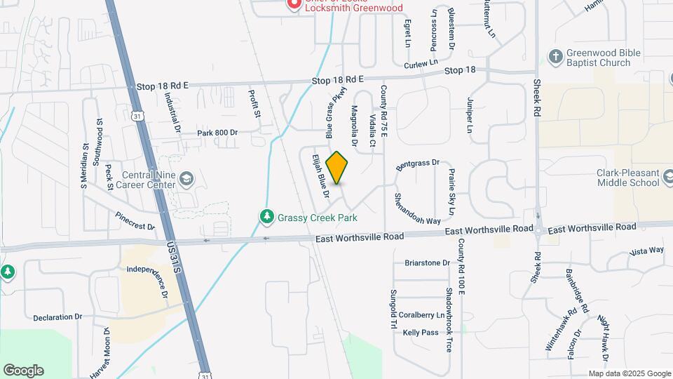1766 Blue Grass Pkwy Map and Location Details