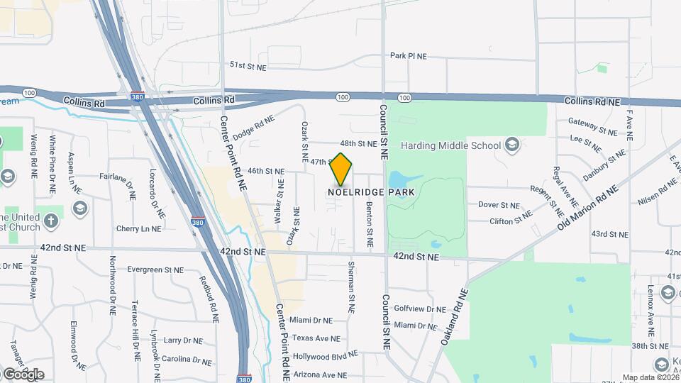 4442 Rushmore Dr NE Map and Location Details