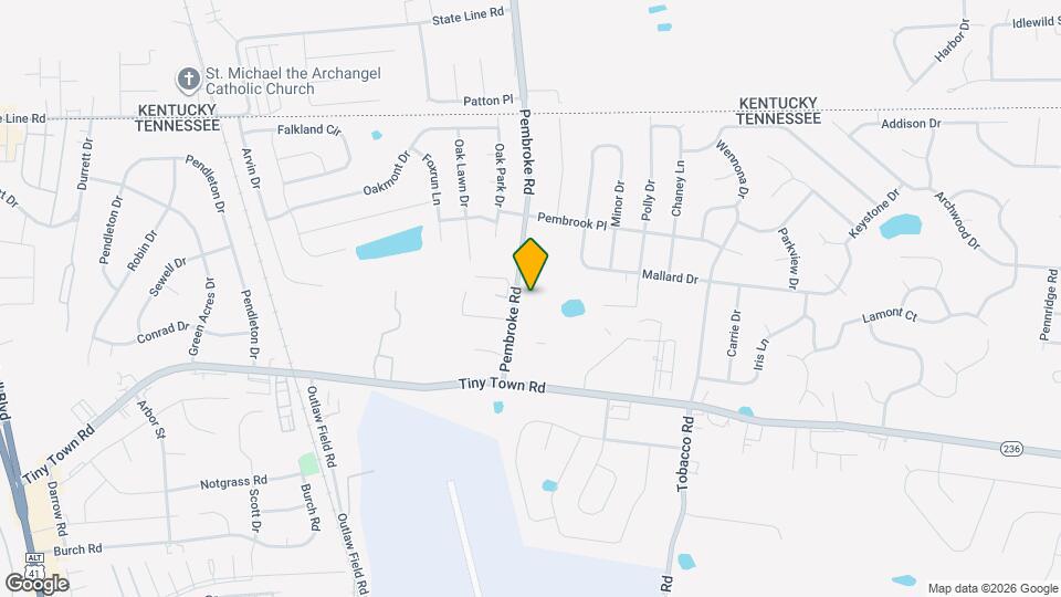 3351 Pembroke Rd Map and Location Details