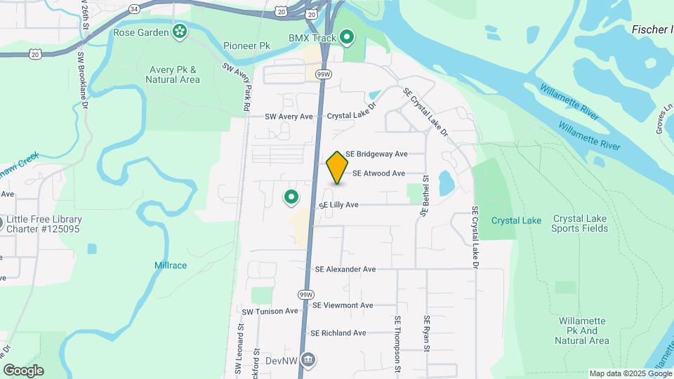 215 SE Lilly Ave-Unit -2 Map and Location Details