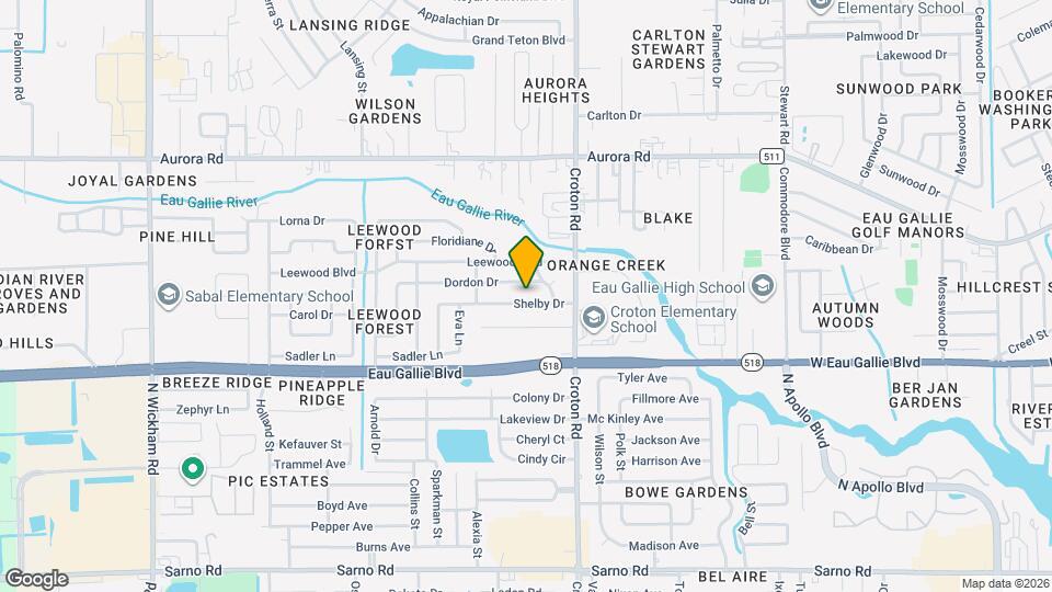 2174 Shelby Dr Map and Location Details