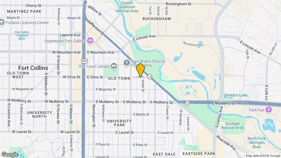 303 Smith St Map and Location Details