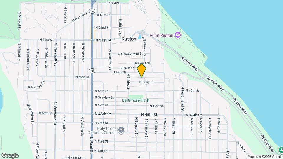 5309 N Ruby St Map and Location Details