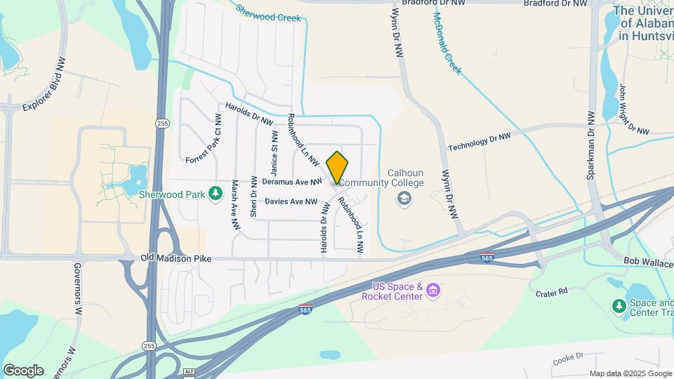 Sherwood Park Apartments Map and Location Details