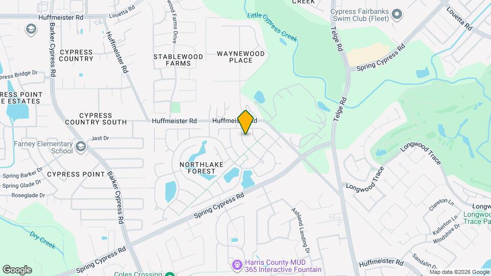 14422 Light Falls Ct Map and Location Details