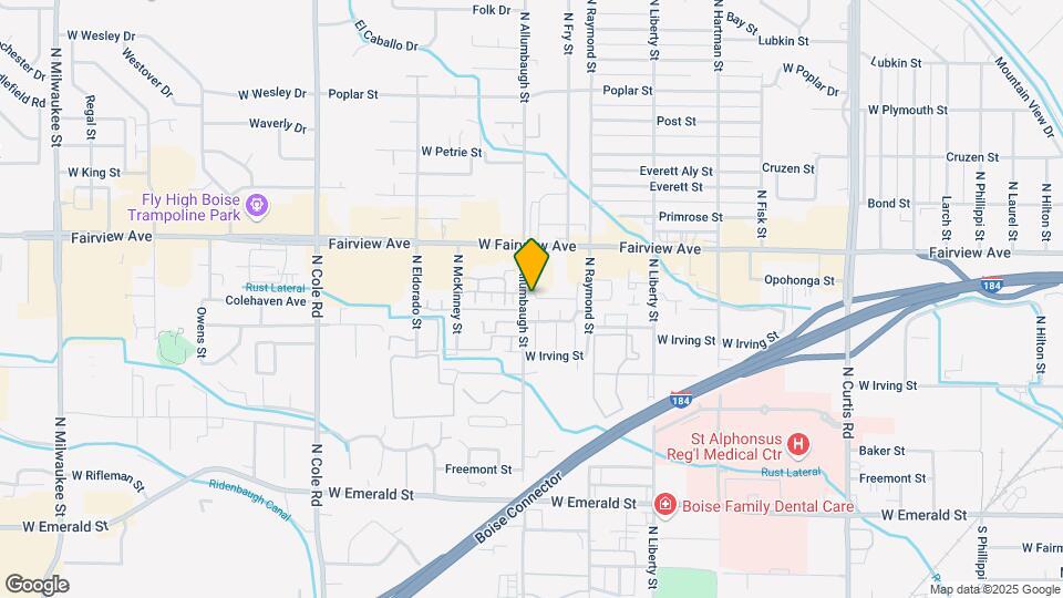 1452 N Allumbaugh St Map and Location Details