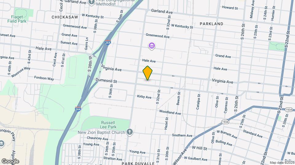 3225 Dumesnil St Map and Location Details