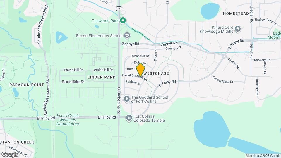 2239 Fossil Creek Pkwy Mapa y Detalles de la Ubicación