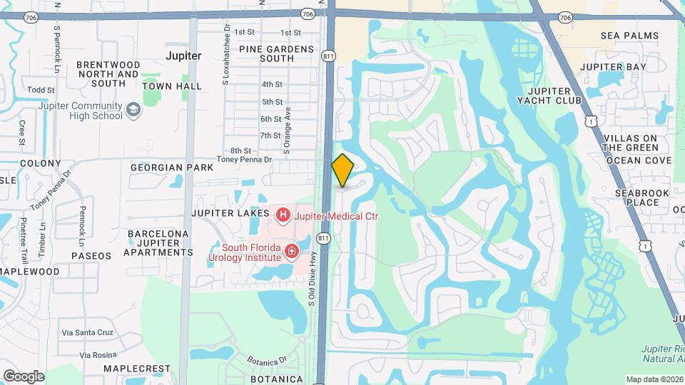 16940 W Bay Dr Map and Location Details