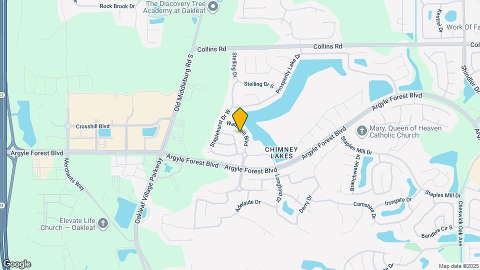 8434 Watermill Blvd Map and Location Details