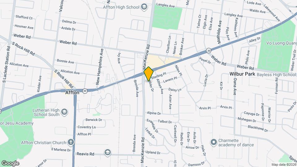 9115 Rambler Dr Mapa y Detalles de la Ubicación