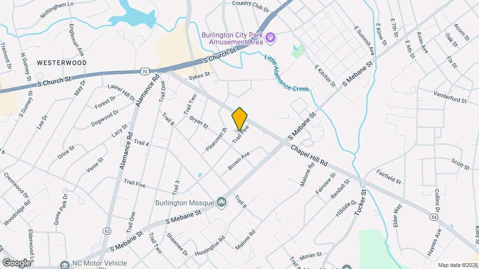 1911 Trail Five Map and Location Details