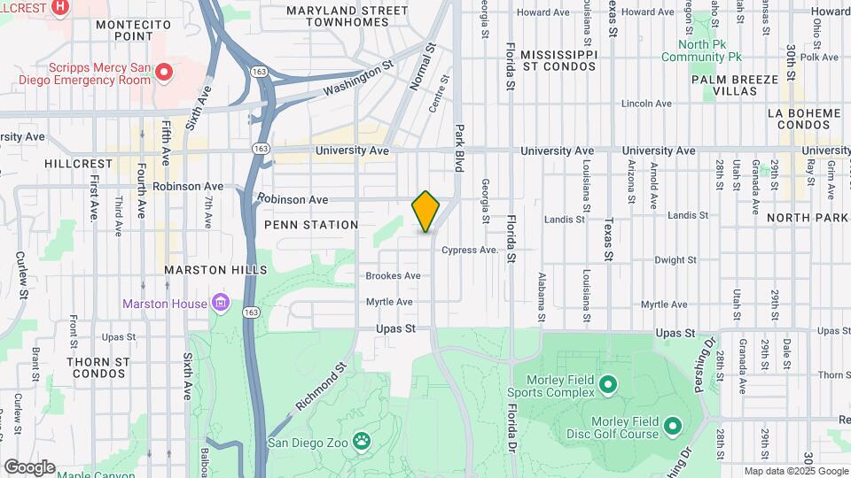 3670-3680 Park Blvd Map and Location Details