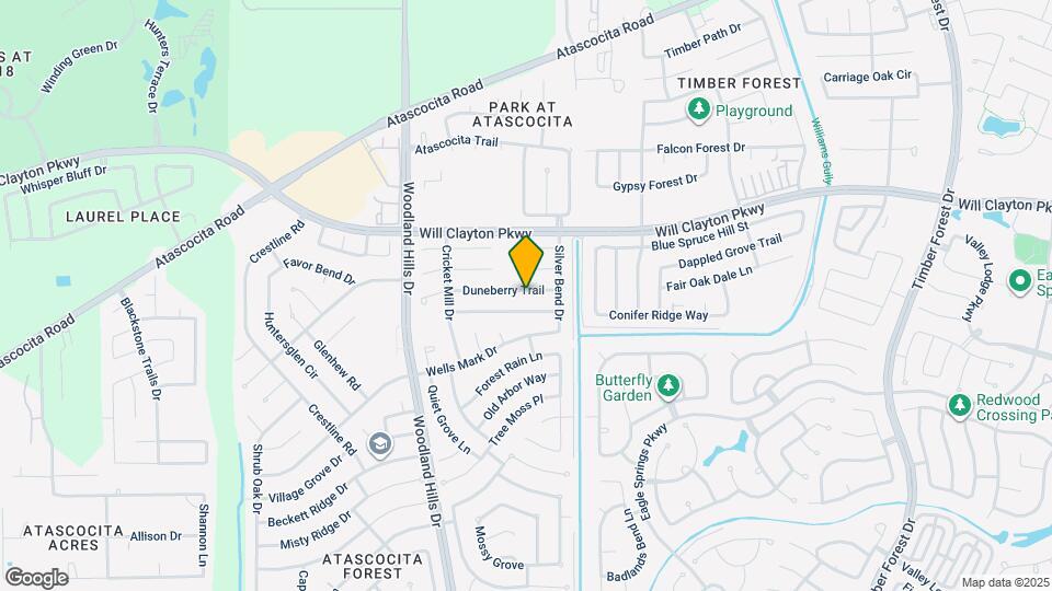 4222 Duneberry Trail Mapa y Detalles de la Ubicación