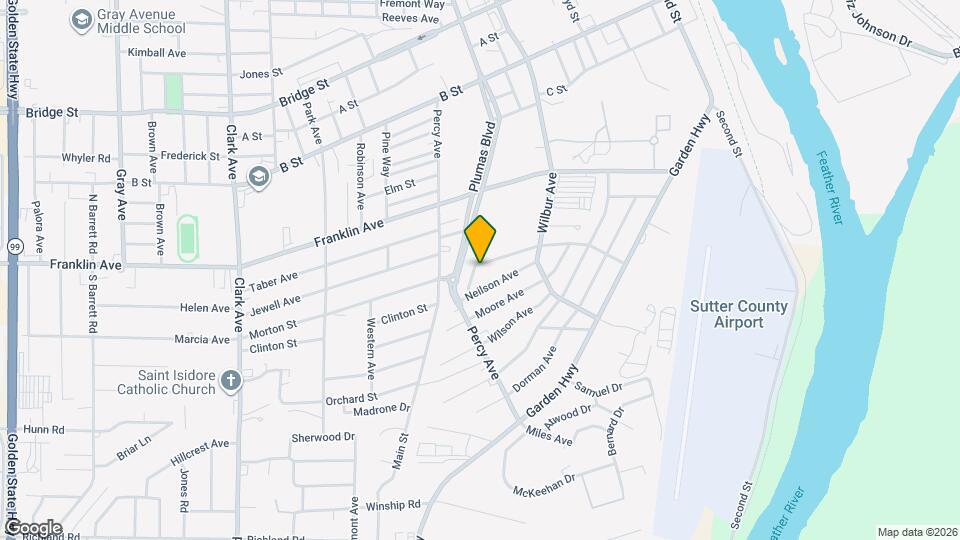 268 Del Monte Ave Map and Location Details