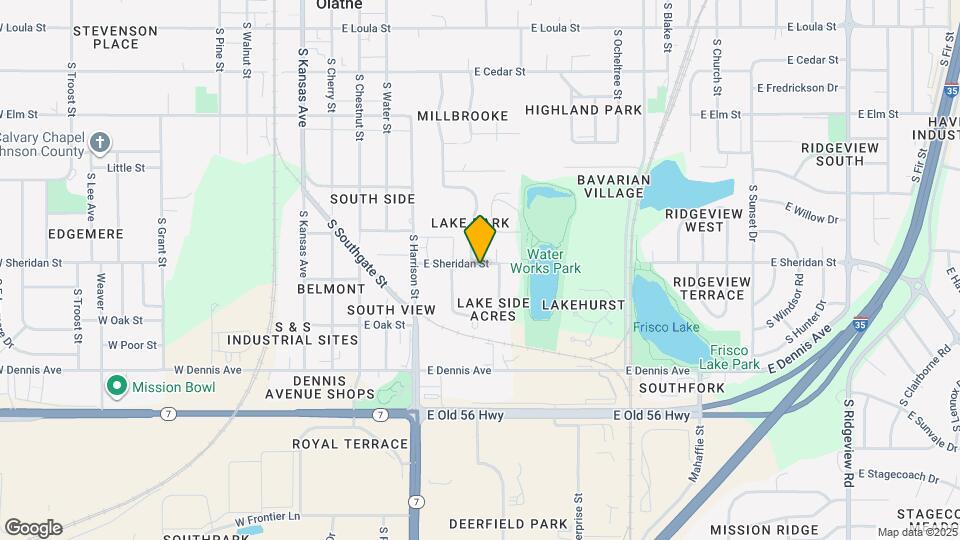 515 E Sheridan St Map and Location Details