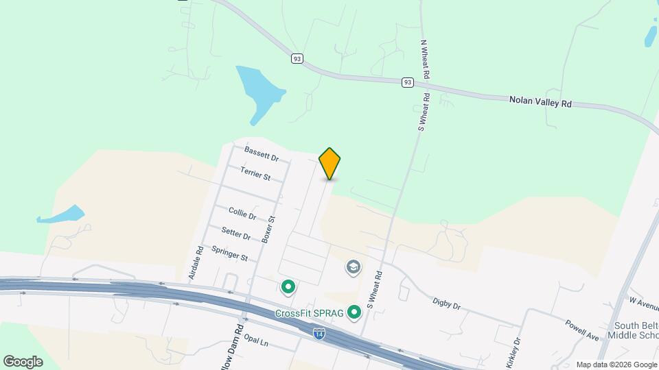 505 Holstein Dr Map and Location Details