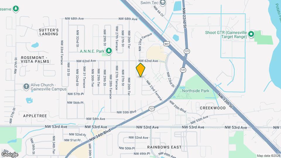 5926 NW 25th Ter, Unit 5926 Mapa y Detalles de la Ubicación