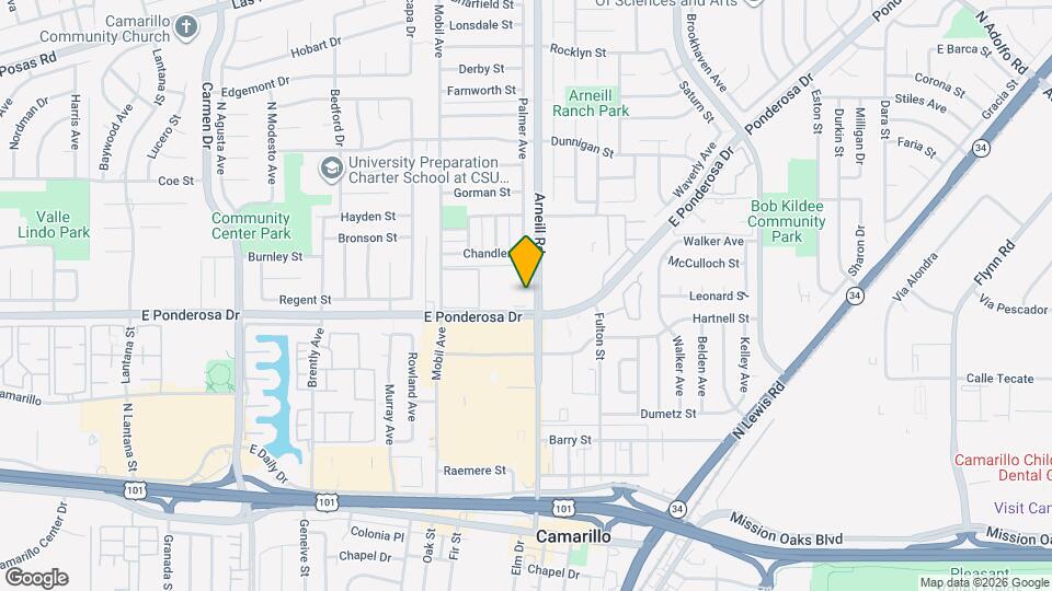 635 Arneill Rd Map and Location Details