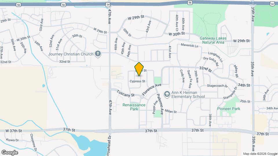 3221 San Marco Ave Map and Location Details