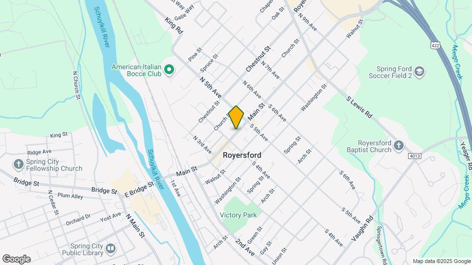 425 Main St Map and Location Details