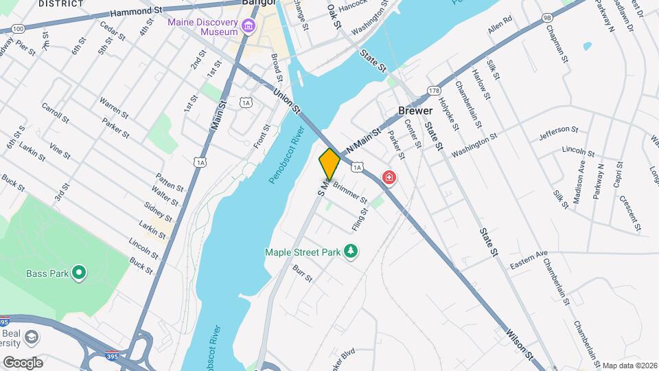 84 S Main St, Unit A Mapa y Detalles de la Ubicación