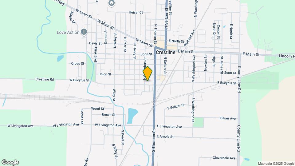 295 W Bucyrus St Map and Location Details