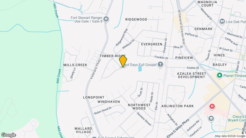 734 Timber Ridge Trail Map and Location Details