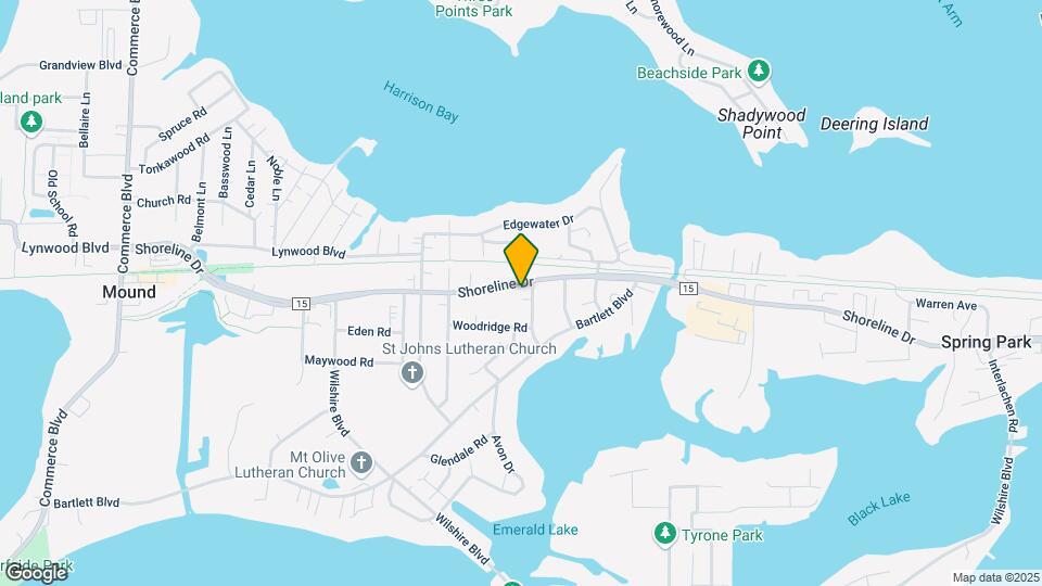 5013 Shoreline Dr Map and Location Details