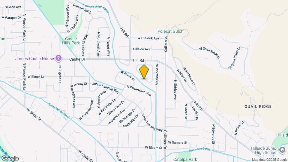 4917 N Contour Way Map and Location Details