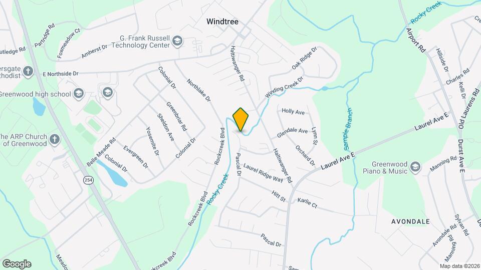 317 Rock Knoll Dr Map and Location Details