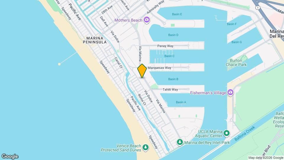 3950 Vía Dolce Map and Location Details