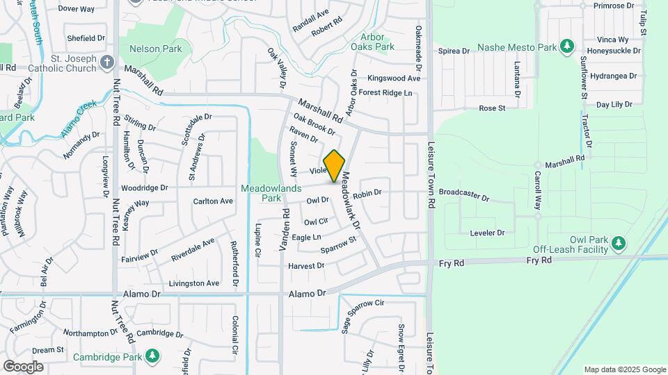 790 Bluebird Dr Map and Location Details