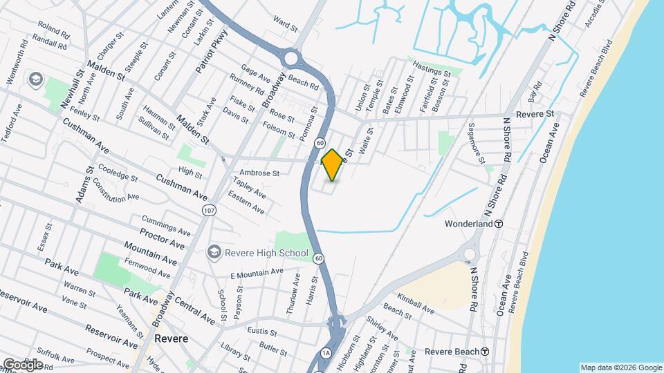 43 Bryant St Map and Location Details