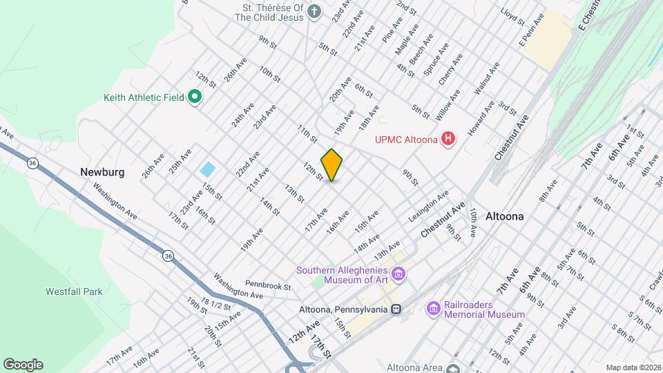 1710 12th St Mapa y Detalles de la Ubicación